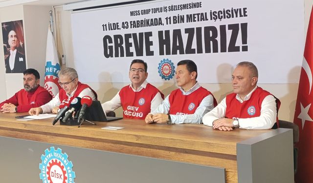 Birleşik Metal-İş: 30 Ocak’ta 9 fabrikada üretim duracak