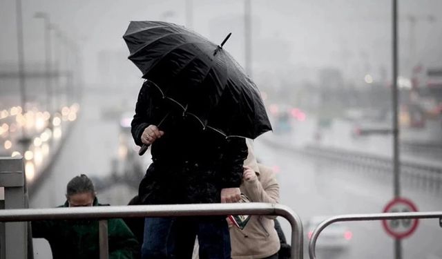Meteoroloji’den bazı iller için kuvvetli yağış ve fırtına uyarısı