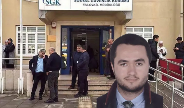 Yalova SGK'da silahlı saldırı!