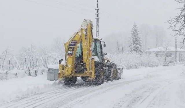 Ordu’da kar seferberliği! 472 mahalle yolu açıldı