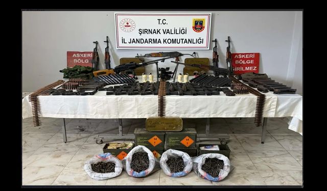 Silopi'de silah ve mühimmat kaçakçılığı: 6 kişi tutuklandı!