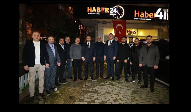 Büyük Birlik Partisi Kocaeli ve Gebze Yönetiminden Gazetemize Ziyaret