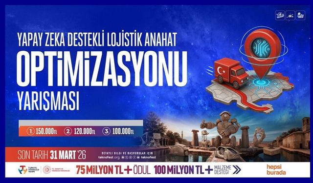 TEKNOFEST’te Yapay Zeka ile Lojistik Devrimi: Başvurular İçin Son Gün 31 Mart