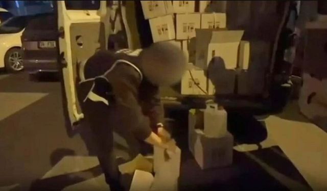 İstanbul’da 28 bin litre sahte alkol ele geçirildi!