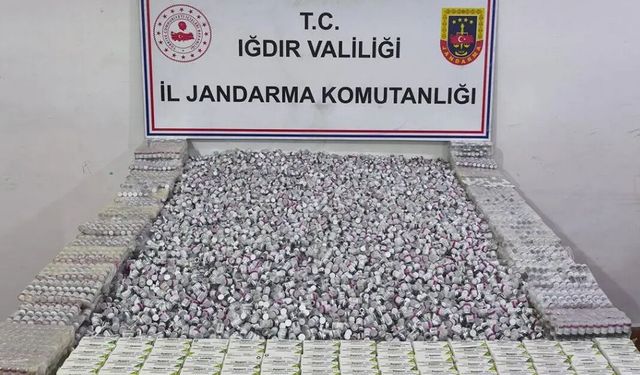 Iğdır’da 56,7 milyonluk kaçak botoks operasyonu