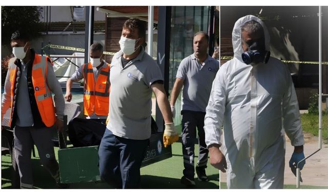 Antalya’da korkunç olay: Reklam panosundan ceset çıktı