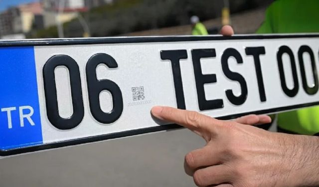 Standartlara Aykırı Plakalar Ücretsiz Olarak Yenilenecek