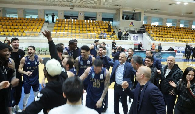 Çayırova Belediyesi basketbolda tarih yazdı
