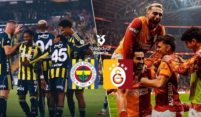 Süper Lig’de haftanın maçı: Galatasaray-Fenerbahçe