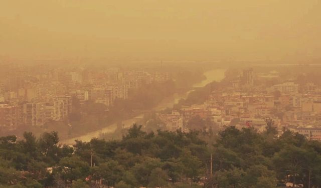 13 il için toz taşınımı alarmı