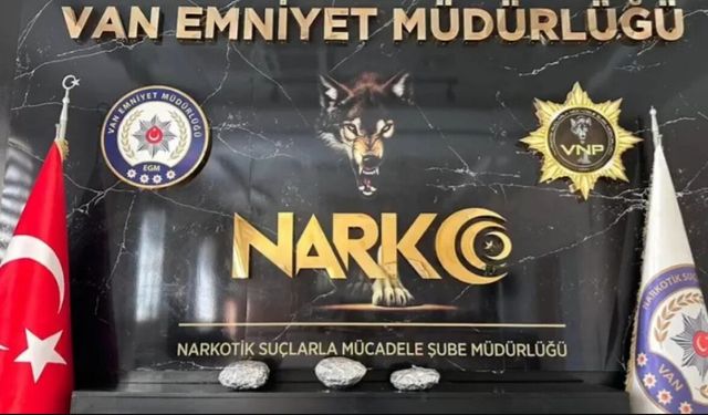 Van'da narkotik operasyonu: 4,7 kilo uyuşturucu ele geçirildi