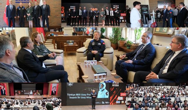 İlk Türk Astronot Alper Gezeravcı GTÜ’de