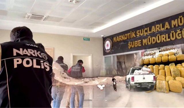 Van’da Dev Uyuşturucu Operasyonu: 240 Kilogram Madde Ele Geçirildi