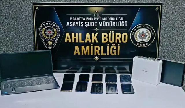 Malatya’da fuhuş operasyonu: 4 şüpheli gözaltında