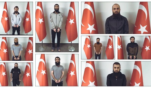 Kırmızı Bültenle Aranan 10 DEAŞ’lı Yakalandı