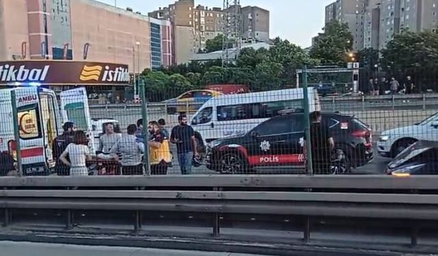 Beylikdüzü D-100 Karayolunda Zincirleme Kaza