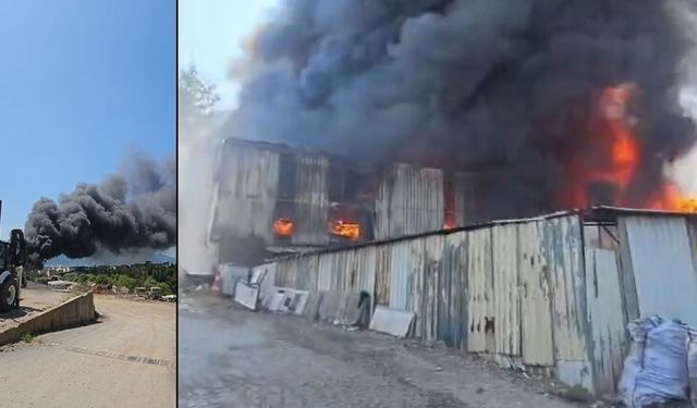 Kocaeli'de Fabrika Yangını: Çok Sayıda Ekip Bölgeye Sevk Edildi