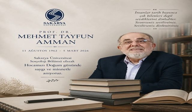 Prof. Dr. Mehmet Tayfun Amman Doğum Gününde Rahmetle Anıldı