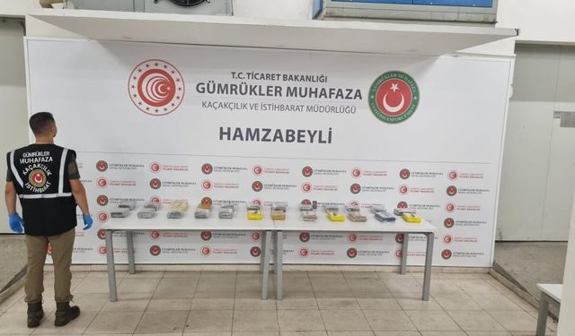 Edirne’de İki Ayrı Sınır Kapısında Rekor Uyuşturucu Sevkiyatına Darbe