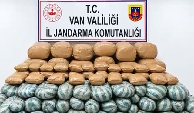 Van’da Dev Uyuşturucu Operasyonu: 517 Kilo Zehir Ele Geçirildi
