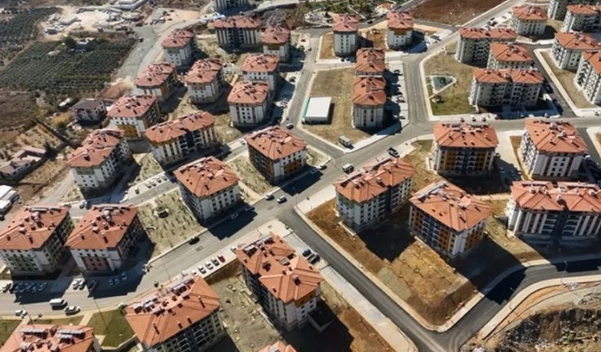 Antakya'da 3 bine yakın afet konutu tamamlandı