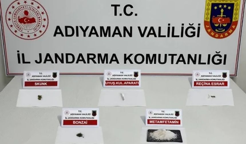 Adıyaman'da uyuşturucu operasyonu: 25 gözaltı!