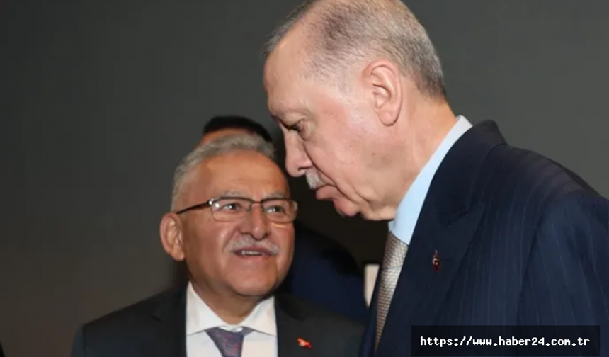 Başkan Memduh Büyükkılıç Cumhurbaşkanı'yla buluştu