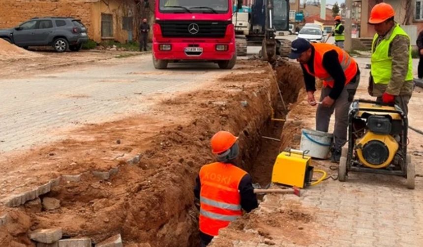 Konya'da altyapıya güçlü dokunuş