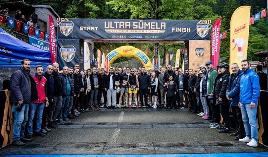 Uluslararası Ultra Sümela Maratonu nefes kesti