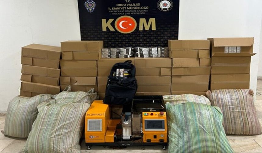 Ordu’da Bir Haftada Kaçakçılık, Narkotik, Trafik ve Asayişte Yoğun Denetim