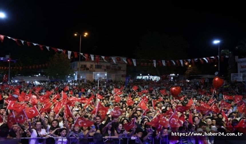 BAŞKAN ÇERÇİOĞLU İLE MEYDANLAR ŞENLENDİ