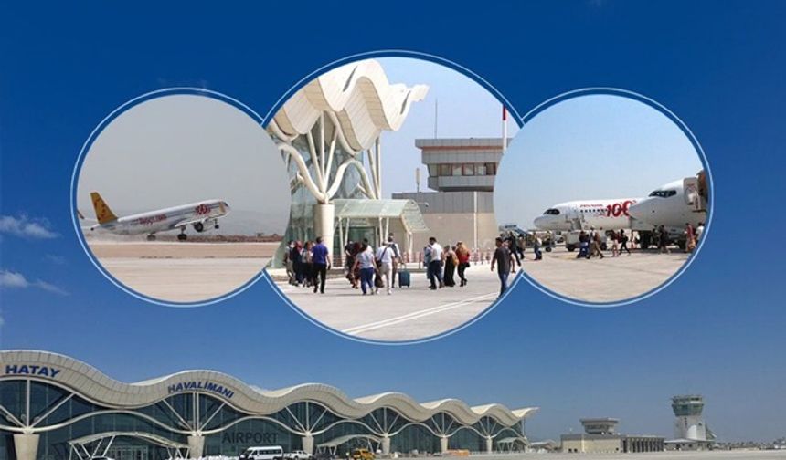 Hatay Havalimanı Yeniden Uçuşlara Açıldı