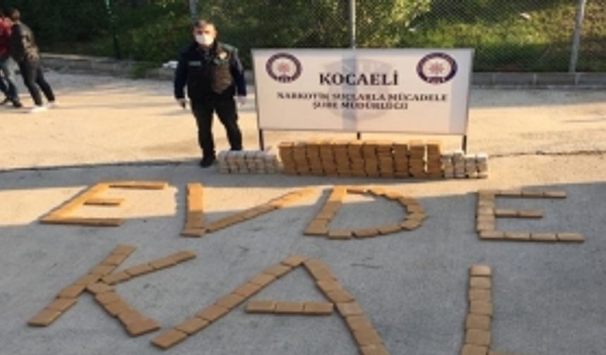 Kocaeli'de durdurulan TIR'dan 155 kilo eroin çıktı!  