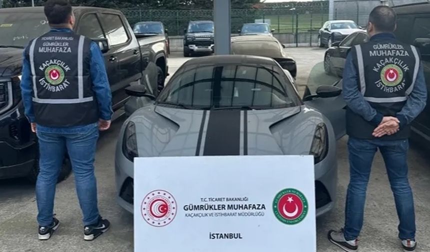 Gümrükte Lüks Araç Operasyonu: 288 Milyon TL’lik Kaçakçılık Engellendi