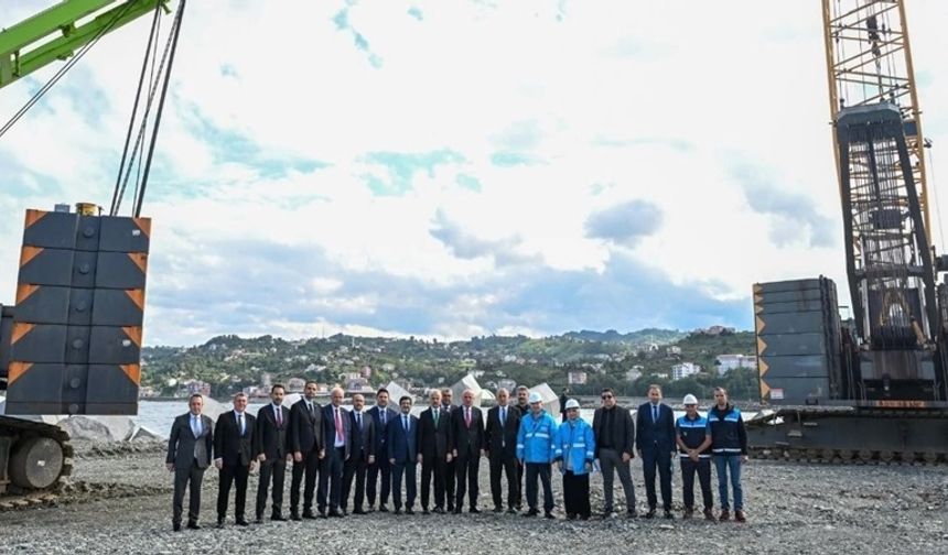 Karadeniz’in yeni ticaret üssü: Rize İyidere Limanı 2026'da açılıyor!