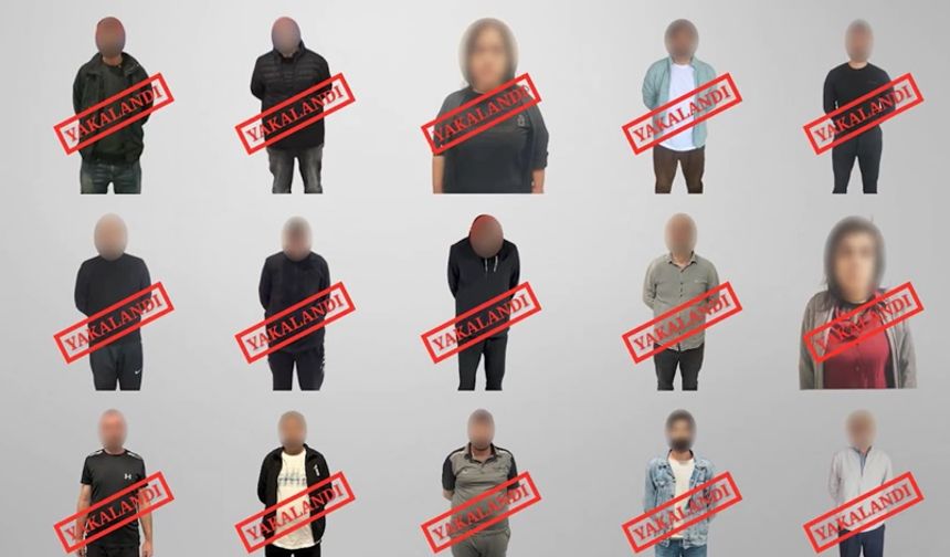 13'ü kırmızı bültenle aranan 15 şüpheli Türkiye'ye getirildi!