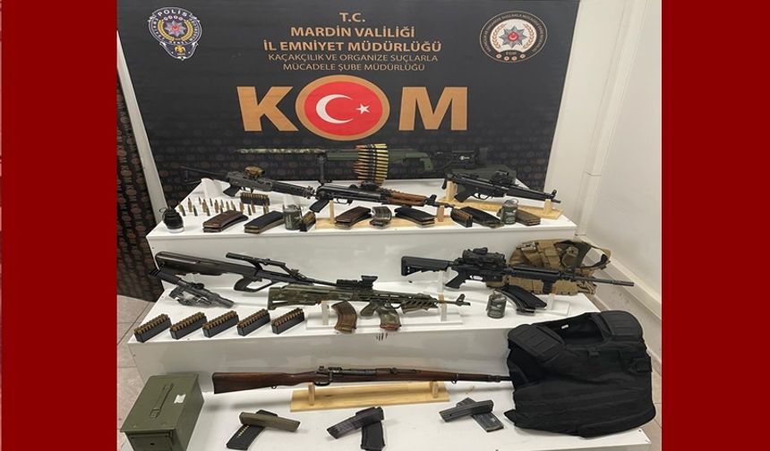 Mardin’de Silah Kaçakçılığı Operasyonu!