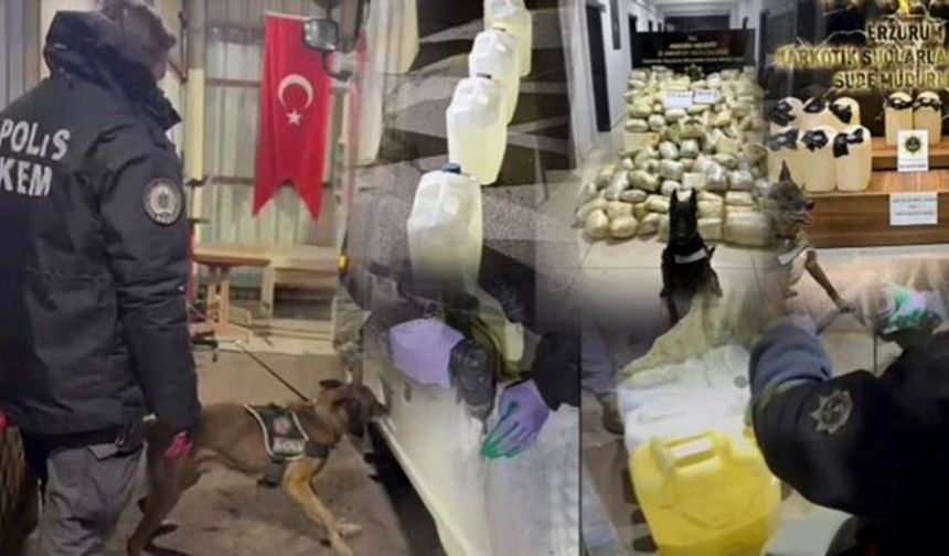 İki ilde uyuşturucu operasyonu: 447,5 kilo madde ele geçirildi