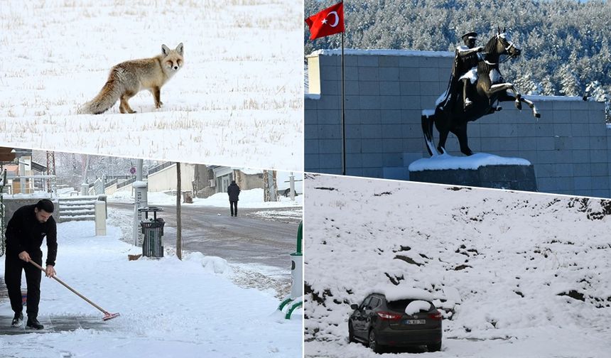 Yurdun bazı kesimlerinde kar etkili oldu