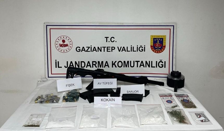 GAZİANTEP’TE SUÇ ÖRGÜTÜNE JANDARMADAN OPERASYON!