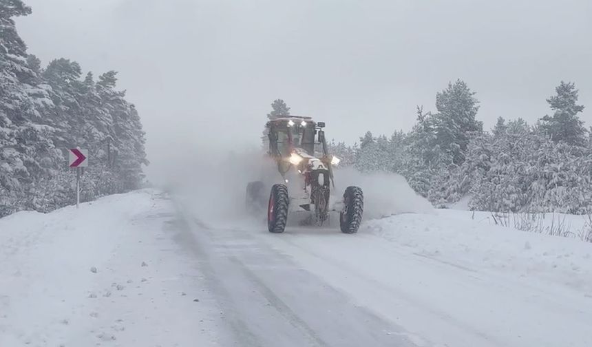 7 ilde kar engeli: 1327 yerleşim yerine ulaşım sağlanamıyor