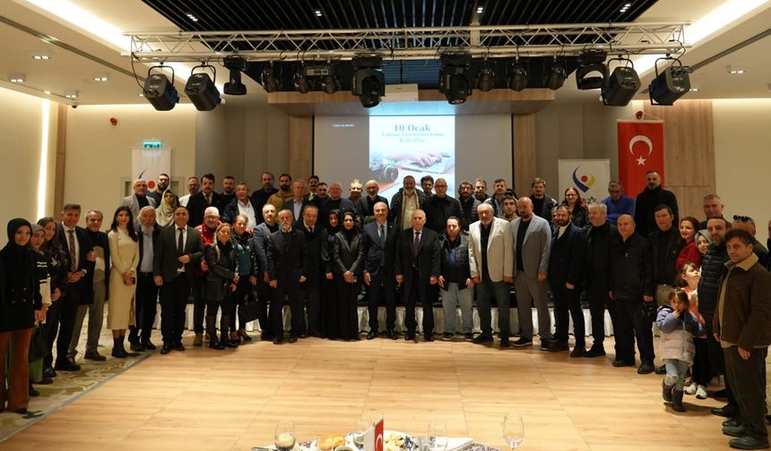 Gebze Ticaret Odası 10 Ocak Çalışan Gazeteciler Gününde Basınla Buluştu