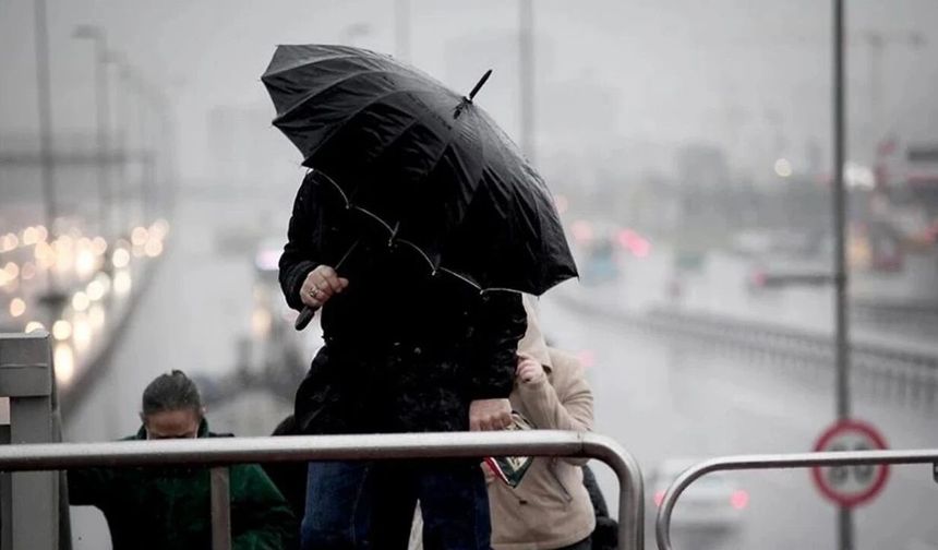 Meteoroloji'den yeni haftanın ilk günü 'kuvvetli' uyarı!
