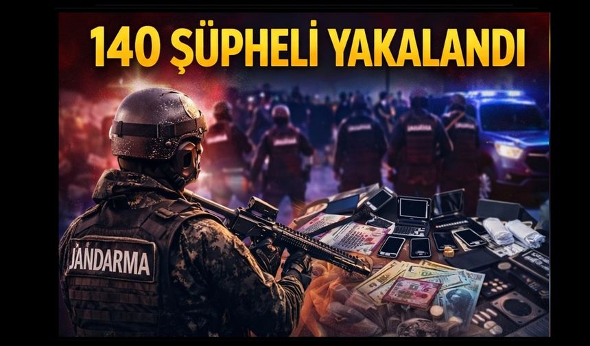 15 İlde 15 Organize Suç Örgütüne Operasyon