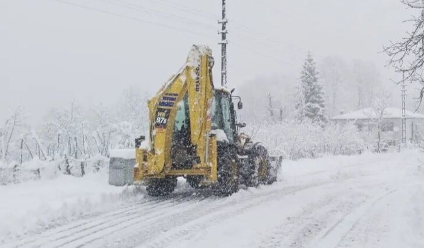 Ordu’da kar seferberliği! 472 mahalle yolu açıldı