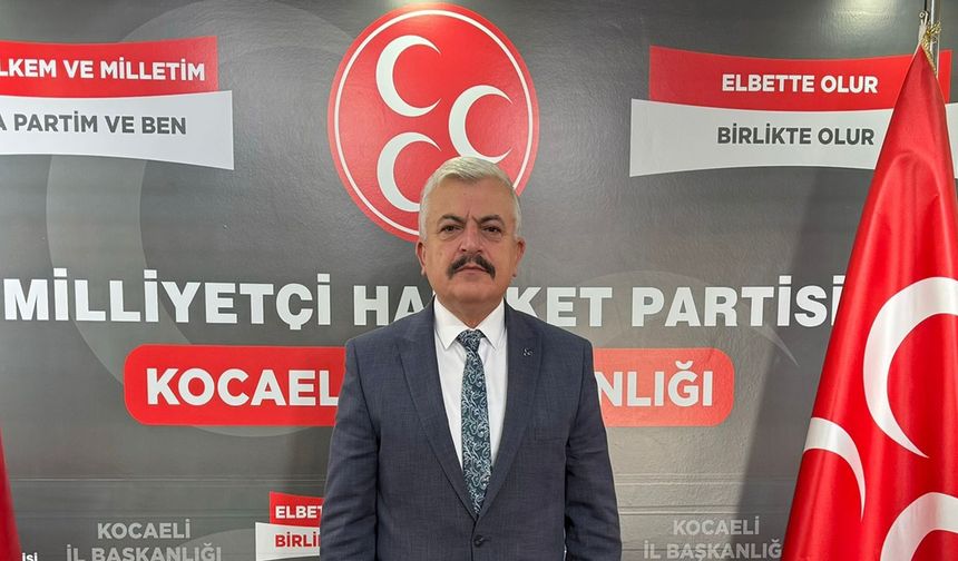 MHP Kocaeli İl Başkanı  görevden alındı