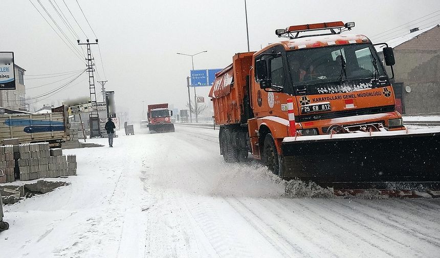 Doğu Anadolu’da Kar Yağışı Yeniden Etkili Oldu