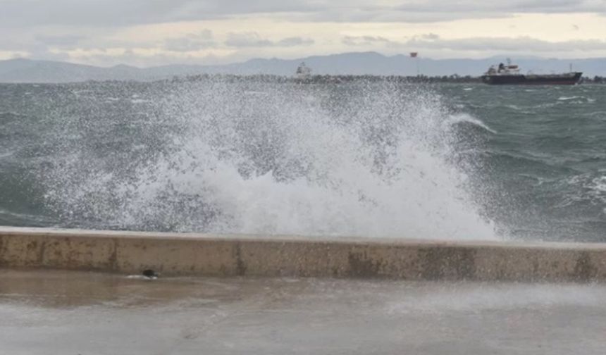 Meteorolojiden Dört Deniz İçin Fırtına Uyarısı