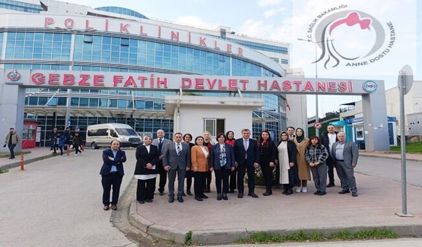 Gebze Fatih Devlet Hastanesi “Anne Dostu Hastane” Unvanını Aldı