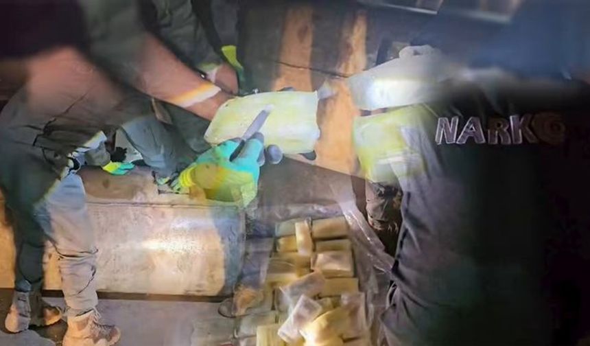 Şırnak Cizre’de 142 kilo sentetik uyuşturucu ele geçirildi